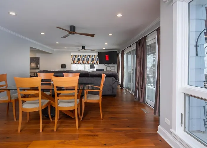 The Grand View On Pistakee Pool Pier Stunning Panoramic Views * Fox Lake