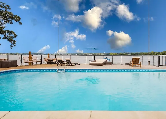 The Grand View On Pistakee Pool Pier Stunning Panoramic Views Hébergement de vacances