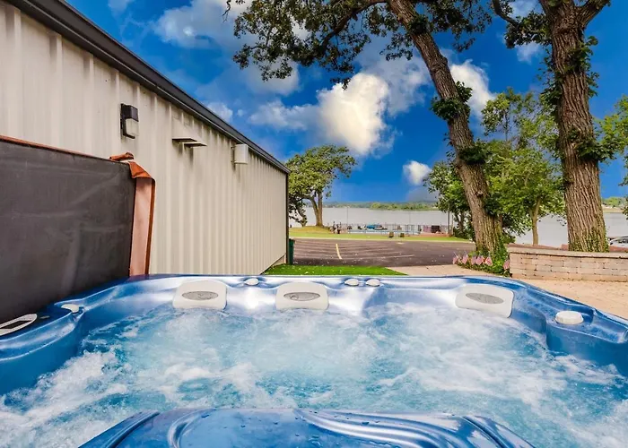 The Grand View On Pistakee Pool Pier Stunning Panoramic Views Hébergement de vacances Fox Lake